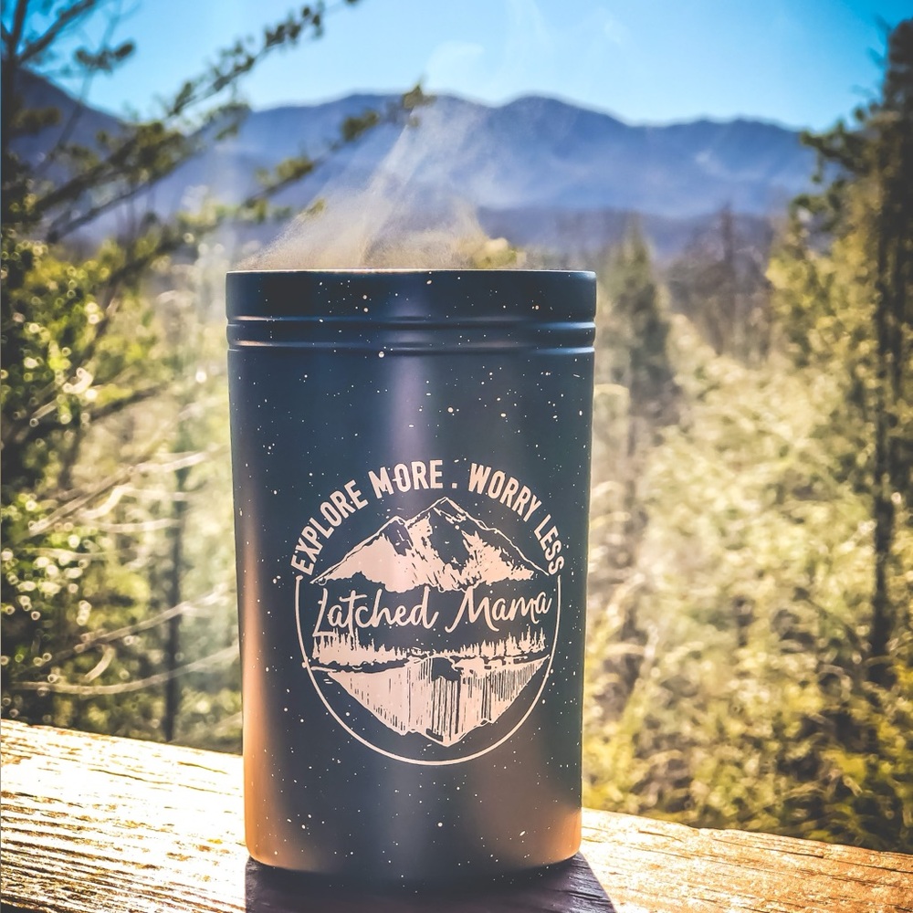 Latched Mama Coffee Travel Tumbler